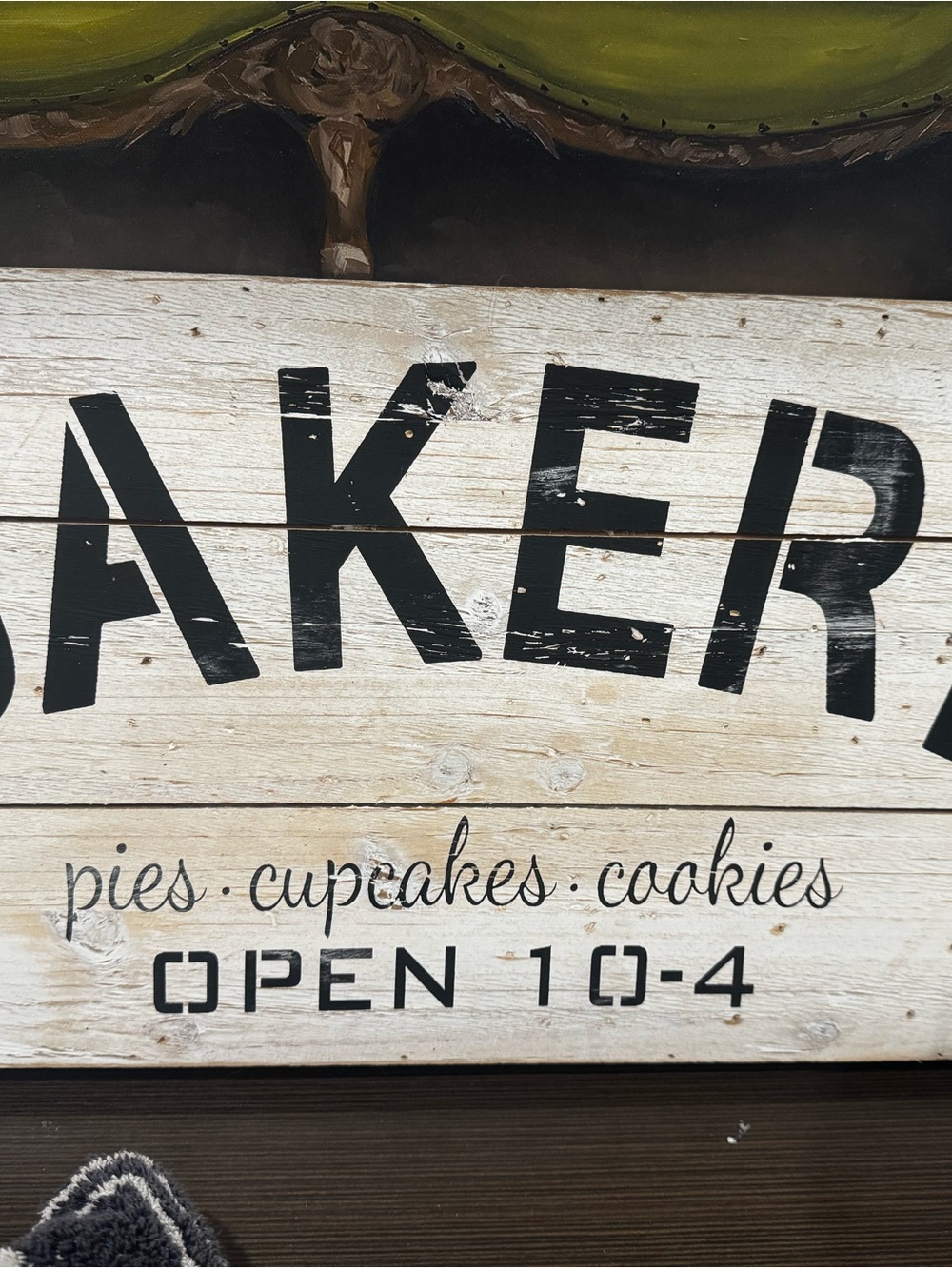 Kirkland Signature Bakery Wall Sign - Black, White, Green